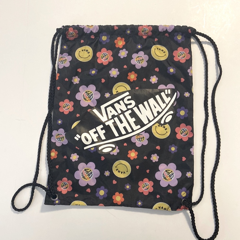 Vans | Floral Drawstring Bag - Picture 1 of 3